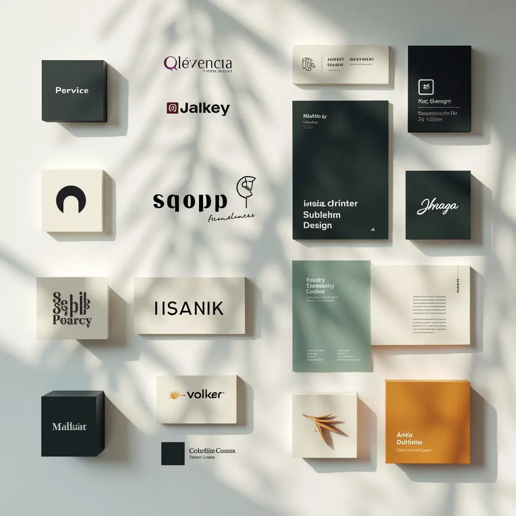 Presentación de elementos de branding